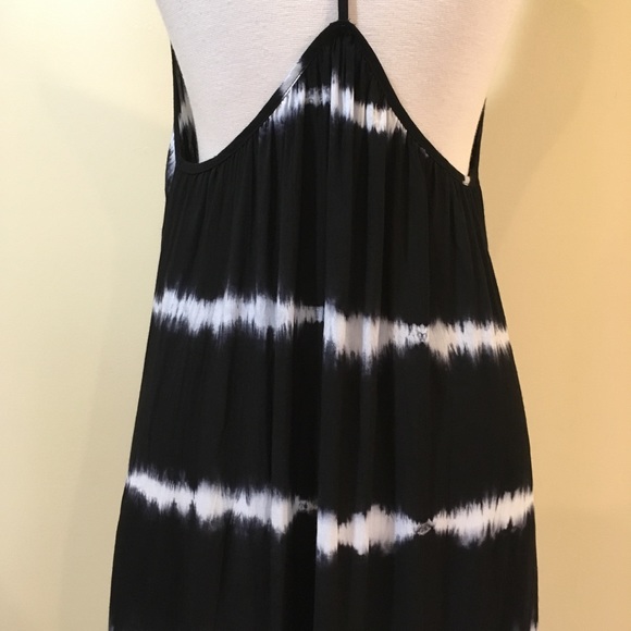 Open Y Back Tie Dye Maxi Dress - Picture 6 of 7